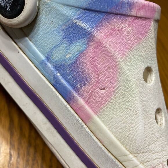 Crocs Bayaband Tie Dye Clogs Slip On women’s 6 - Picture 7 of 9